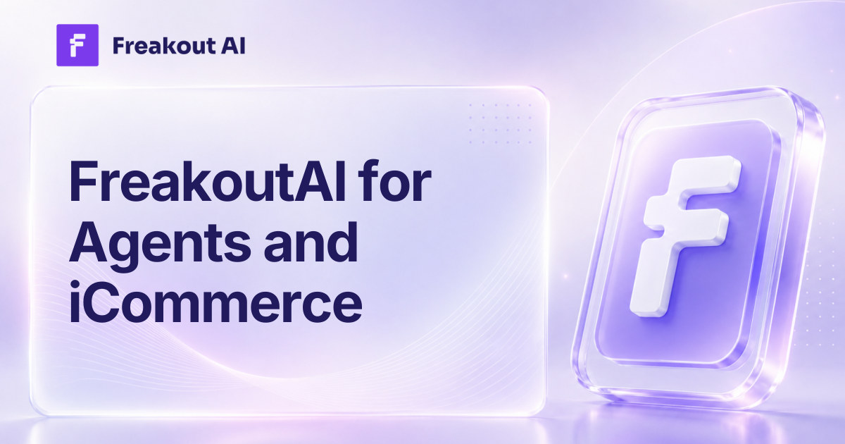 Let's start freaking out! | Login | Freakout AI